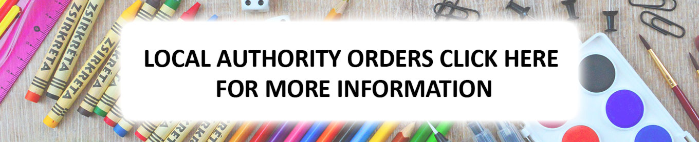 Local Authority Orders Please send us your official purchase order(s)